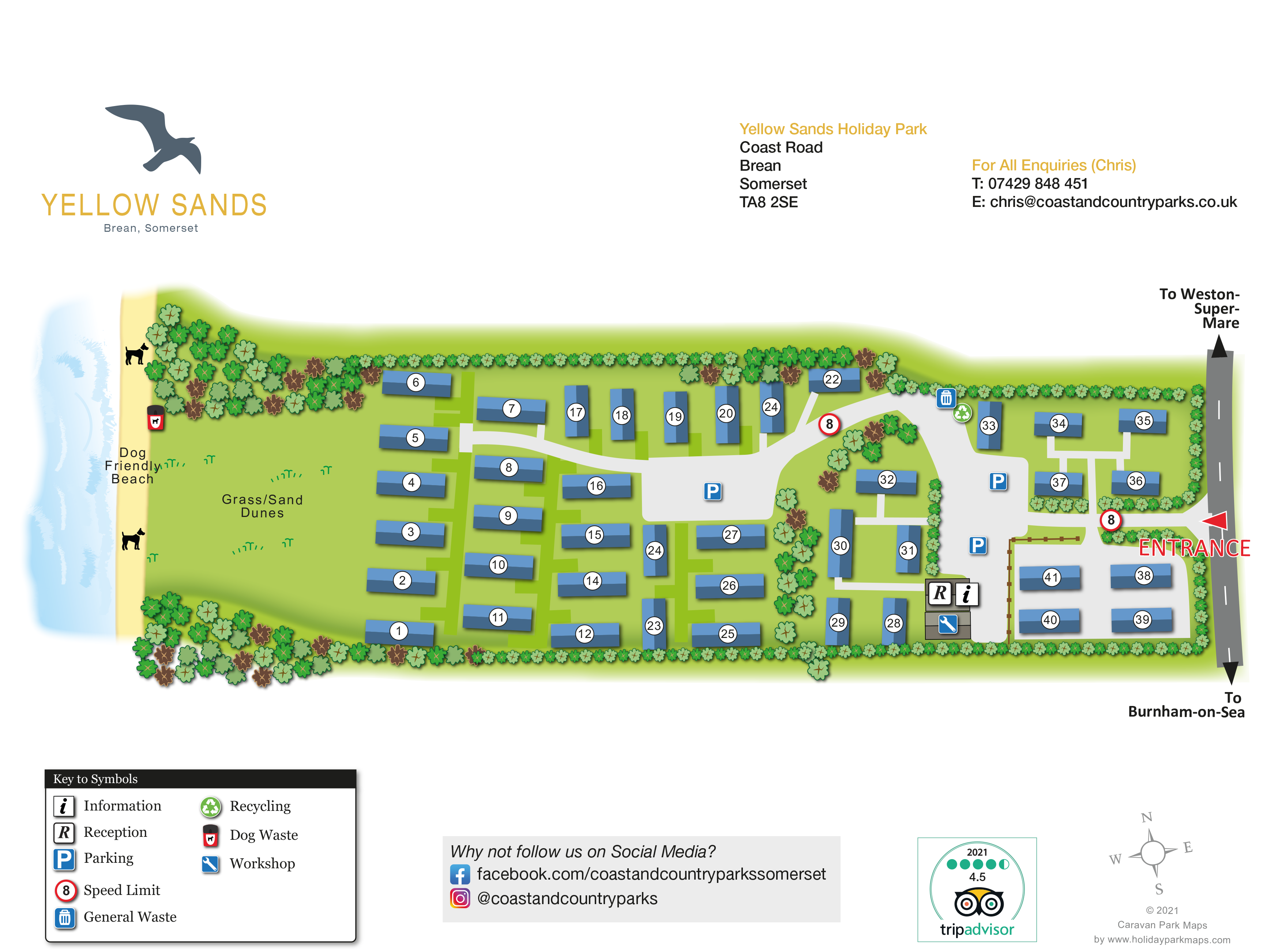 Mobile Homes for Sale at Yellow Sands Holiday Park in Brean